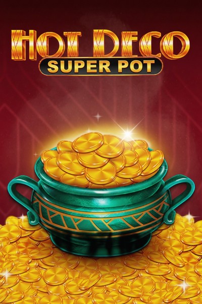 Naslovnica automata Hot Deco Super Pot u Betwest Casinu